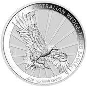 Orzeł Australijski 1 uncja Srebra 2019