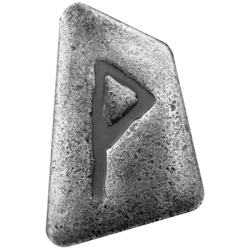 Sztabka Germania Mint: Runy - Wunjo kolorowany 1 uncja Srebra Antique Finish