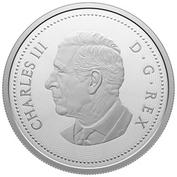Canada: Multilayered Beaver 5-cent Srebro 2025 Proof