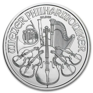 Wiedeński Filharmonik 1 uncja Srebra Różne Roczniki