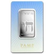 Sztabka Pamp Suisse Am Yisrael Chai 1 uncja Srebra