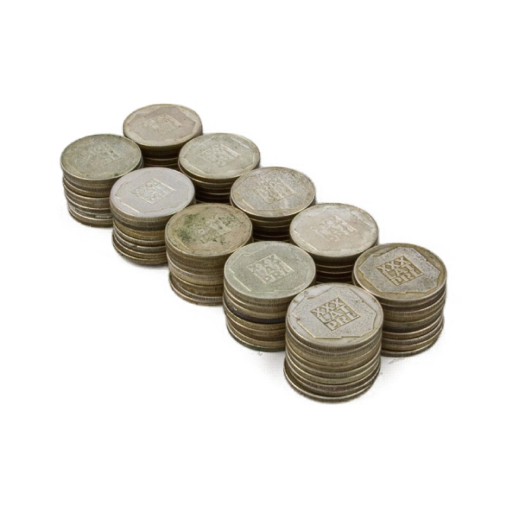 XXX Lat PRL "Mapka" 200 zł Srebro 1974 100 sztuk