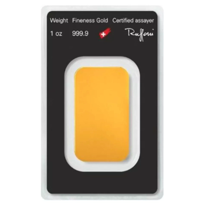 Sztabka Argor - Heraeus 1 uncja Złota