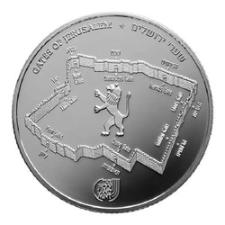 Lion's Gate 1 uncja Srebra 2018 Proof 