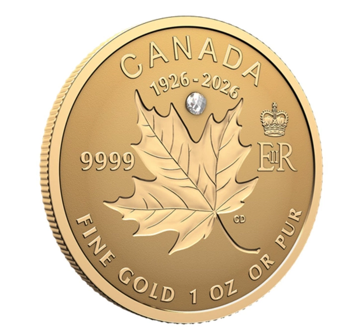 Kanada: Zestaw 4 Złotych Monet Commemorate the 100th Birthday of Queen Elizabeth II 2026