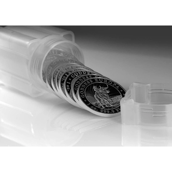 Tokelau: Goddess Europa 1 uncja Srebra 2022