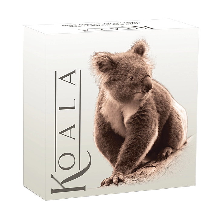 Australijska Koala pozłacana 5 uncji Srebra 2023 Proof High Relief