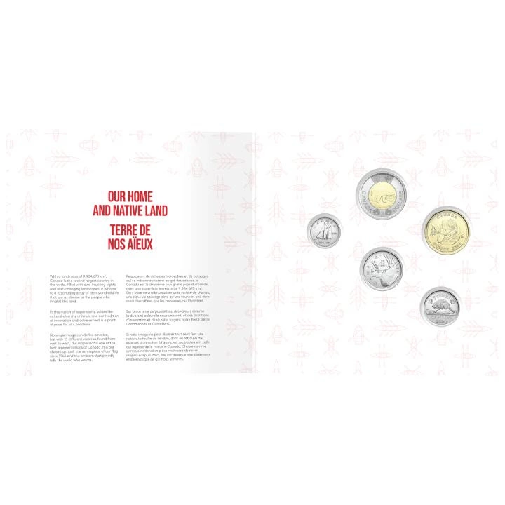 Zestaw Canada: O Canada 5 monet 2024