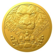 Niue: Czech Lion 1/10 uncji Złota 2023