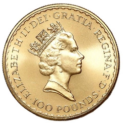 Britannia 1 uncja Złota 1989