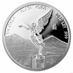 Mexican Libertad 1/4 uncji Srebra 2020 Proof