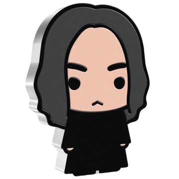 Niue: Harry Potter - Snape Chibi Coin kolorowany 1 uncja Srebra 2021 Proof