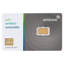 Sztabka Umicore 1 gram Złota