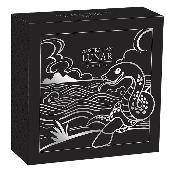 Perth Mint: Lunar III - Rok Węża 1/2 uncji Srebra 2025 Proof