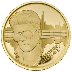 George Michael 1/4 uncji Złota 2024 Proof