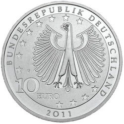 Niemcy, 10 Euro Srebro Różne Roczniki (próba Ag.625)