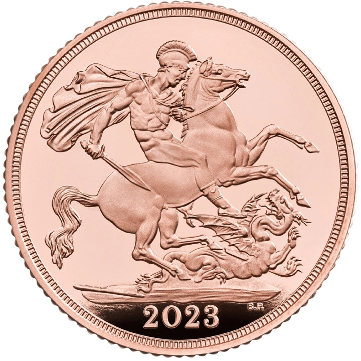 Wielka Brytania: The Coronation of His Majesty King Charles Sovereign Zestaw 3 monet 2023 Proof