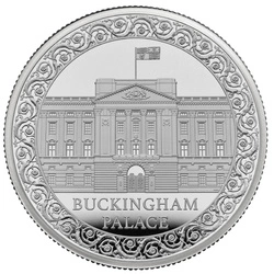 Buckingham Palace £5 Srebro 2024 Proof
