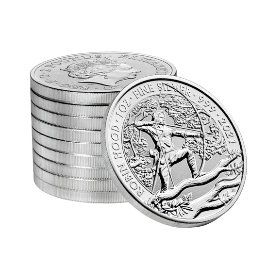 Myths & Legends: Robin Hood 1 uncja Srebra 2021