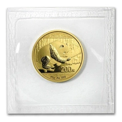 Chińska Panda 15 gramów Złota 2016