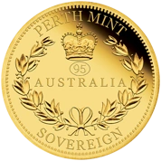 Australijski Suweren 25 AUD 2021 Proof