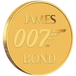 Tuvalu: James Bond 007 0,5 grama Złota 2021