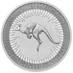 Australijski Kangur 1 uncja Platyny 2022