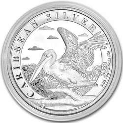 Barbados: Caribbean Pelican 1 uncja Srebra 2023