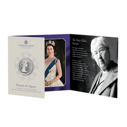 Portraits of Queen Elizabeth II - Mary Gillick Effigy £5 Miedzionikiel 2026
