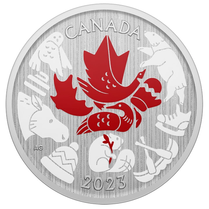 Zestaw Canada: Mosaic of Canadian Icons 6 monet 2023