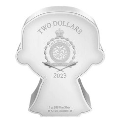 Niue: Star Wars Count Dooku Chibi Coin kolorowany 1 uncja Srebra 2023 Proof