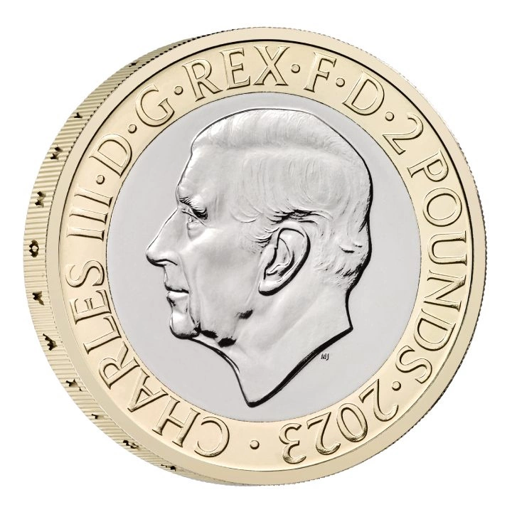 Edward Jenner £2 Miedzionikiel 2023