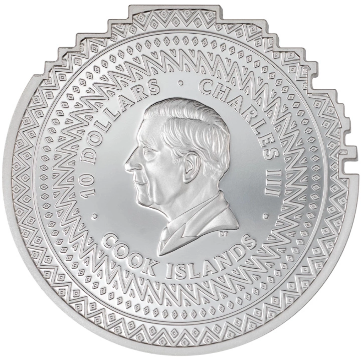 Cook Islands: Reconstruction - Elephant 2 uncje Srebra 2024 Proof High Relief