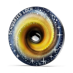 The Uncharted Universe: Black Hole kolorowany 2/3 uncji Srebra 2022 Proof