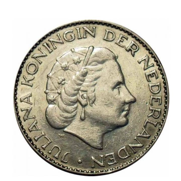 Holandia: 1 Gulden Srebrna Moneta Różne Roczniki