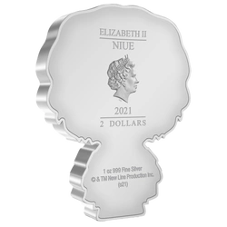 Niue: The Lord of the Rings - Samwise Chibi Coin kolorowany 1 uncja Srebra 2021 Proof