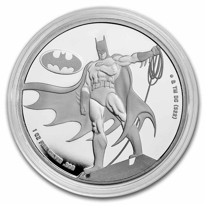 Samoa: DC Comics - Batman 1 uncja Srebra 2023 Proof