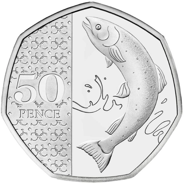 Zestaw 8 monet Miedzionikiel Wielka Brytania Definitive 2024