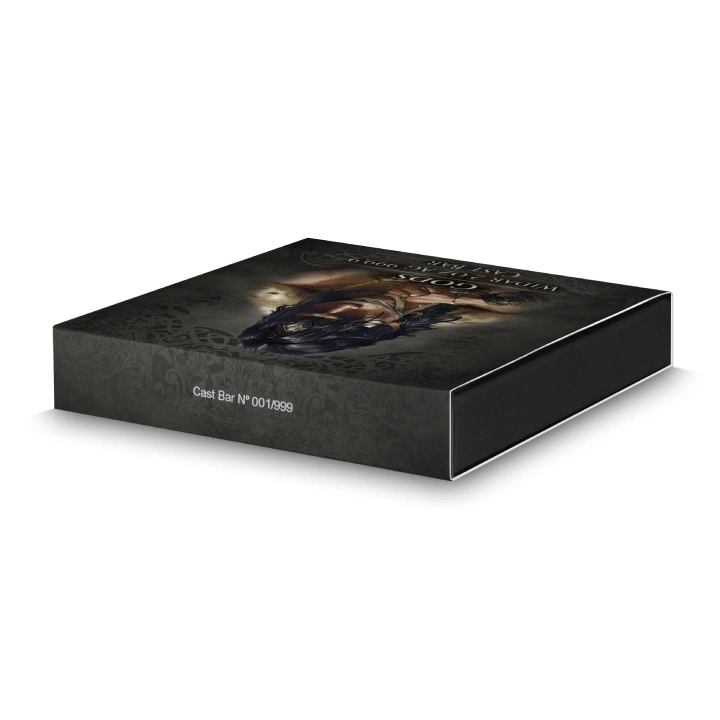 Sztabka Germania Mint: Gods - Widar kolorowany 2 uncje Srebra 2024 Antique Finish