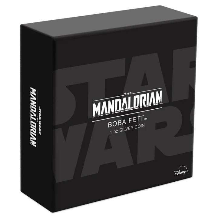 Niue: Star Wars The Mandalorian – Boba Fett 1 uncja Srebra 2022 Proof
