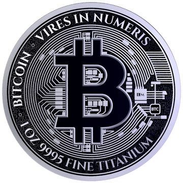 Bitcoin 1 Uncja Tytanu 2026