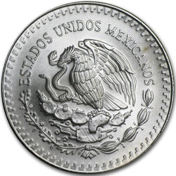 Mexican Libertad 1 uncja Srebra 1990