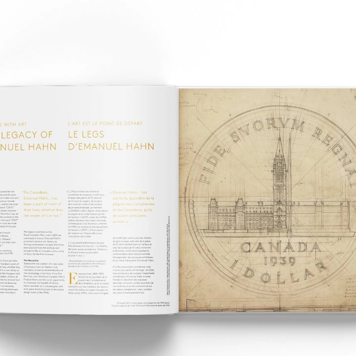 Zestaw Canada: Annual Collection Book with Special Edition 6 monet 2024