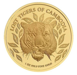 The Lost Tigers of Cambodia 1 uncja Złota 2022