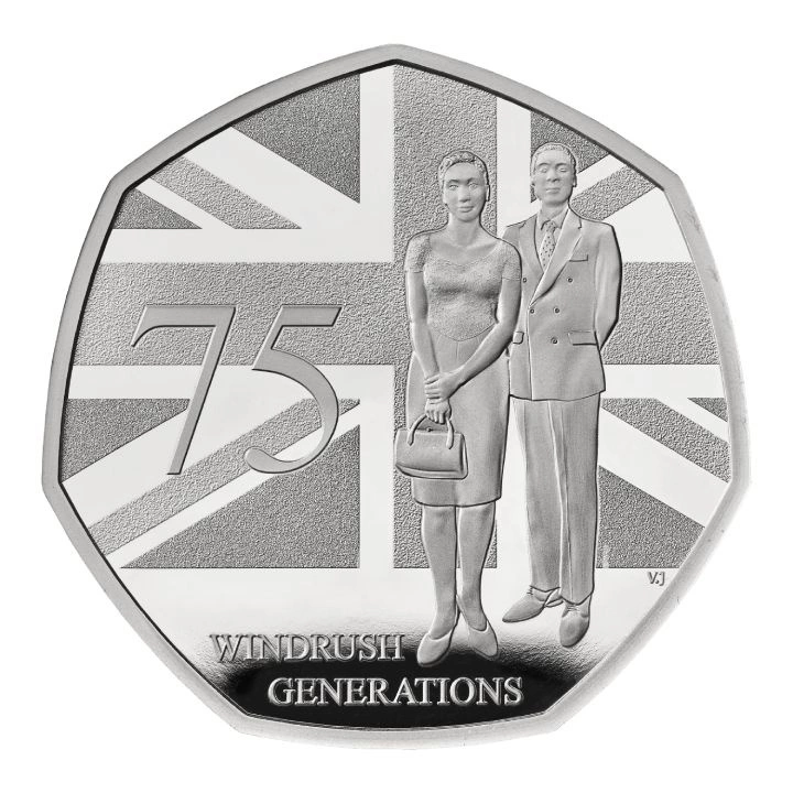 Zestaw 5 monet Wielka Brytania Miedzionikiel 2023 Proof Commemorative Coin