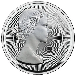 Portraits of Queen Elizabeth II - Mary Gillick Effigy £5 Srebro 2026 Proof Piedfort