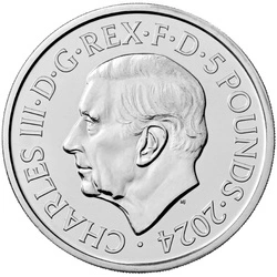 George Michael £5 Miedzionikiel 2024