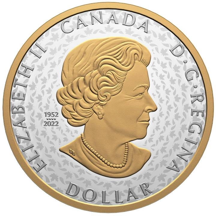 Canada: Peace Dollar pozłacany 1 uncja Srebra 2024 Proof Ultra High Relief Coin