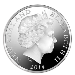 Kiwi 1 uncja Srebra 2014 Proof