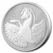 British Virgin Islands: Pegasus 1 uncja Srebra 2023